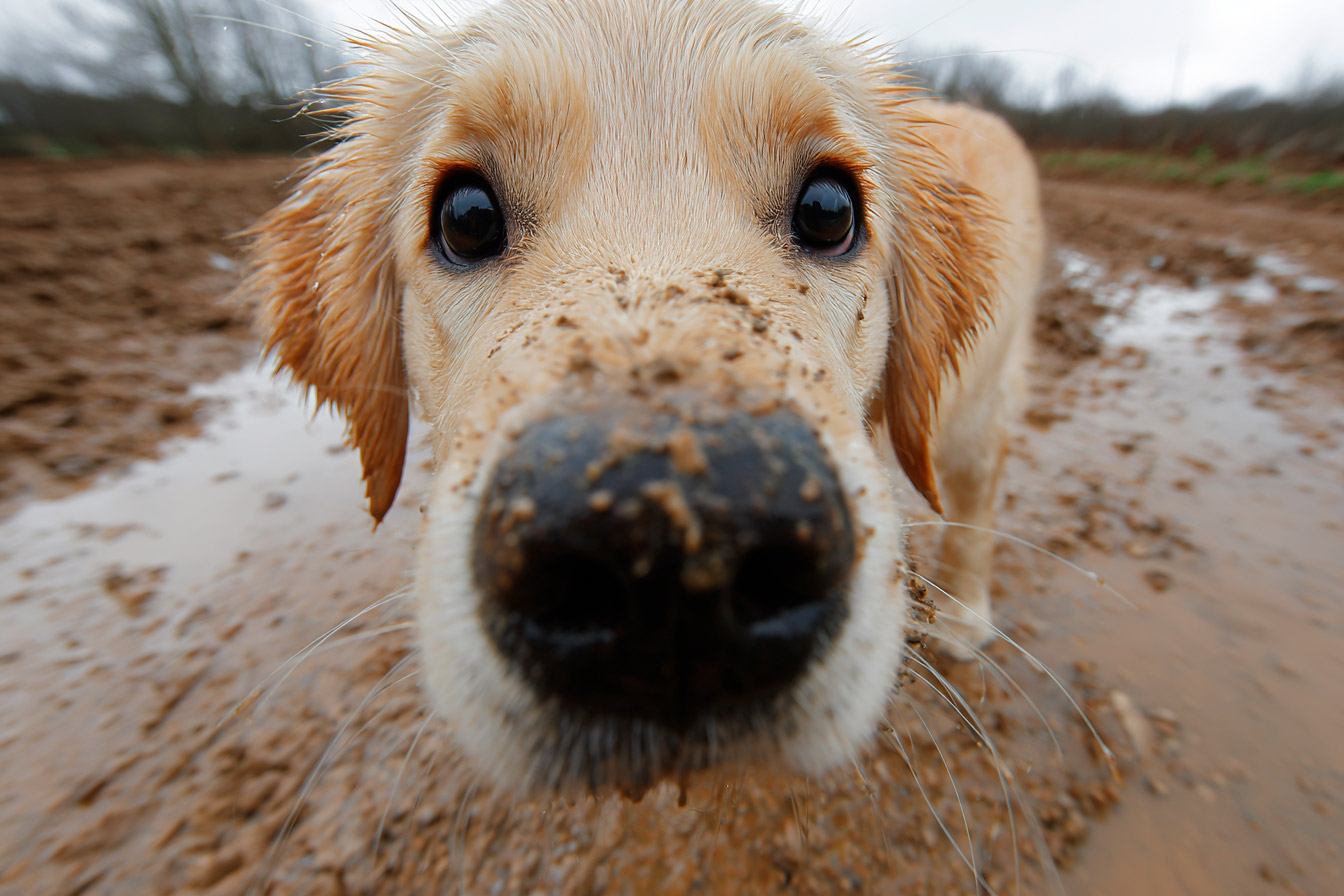 Собака ест землю на прогулке: в чем причина и что делать?