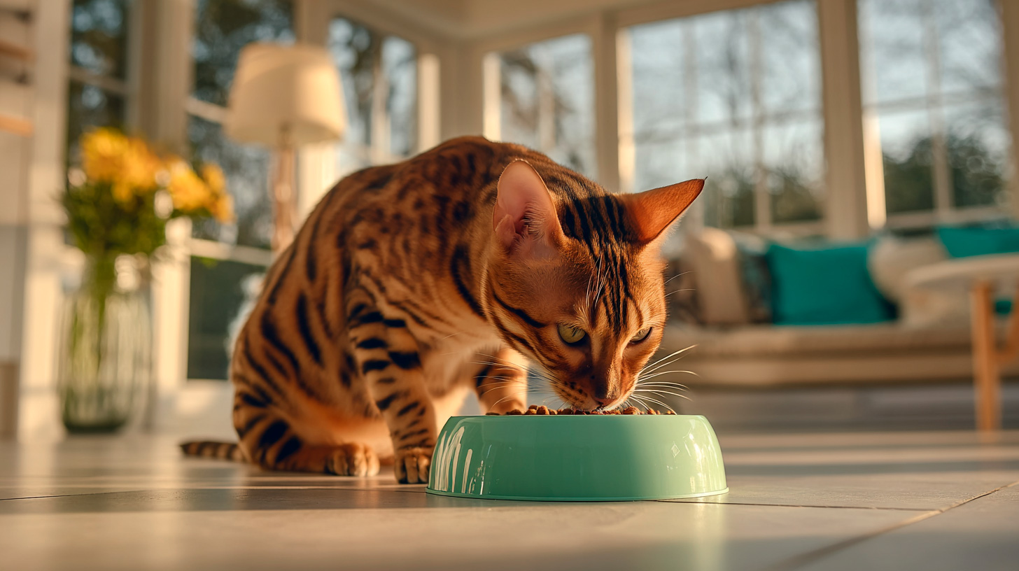 Расчет порции корма для кошки с учетом ее размера