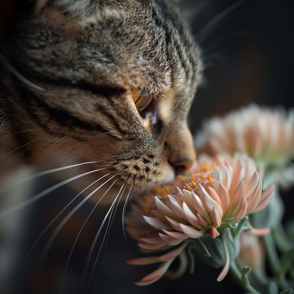 Кошка ест цветы – что делать?