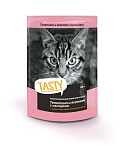 Tasty корм с теленком, ягненком и овощами в желе для кошек, пауч, 85 г