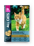 ALL CATS корм для стерилизованных кошек тефтельки с курицей в соусе, пауч, 85 г - от производителя Aller Petfood