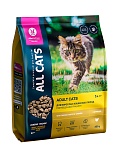 ALL CATS корм сухой с курицей для кошек, пп, 350 г - от производителя Aller Petfood