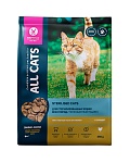 ALL CATS корм сухой для взрослых стерилизованных кошек с курицей, пп, 350 г - от производителя Aller Petfood