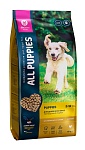 ALL PUPPIES корм сухой с курицей для щенков, пп, 13 кг