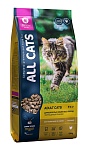 ALL CATS корм сухой с курицей для кошек, пп, 2,4 кг - от производителя Aller Petfood