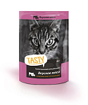 Tasty корм мясное ассорти в желе для кошек, пауч, 85 г
